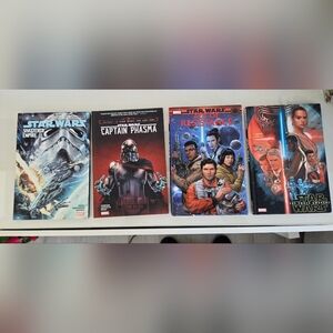 Star Wars Lot Of 4 HC Books. Capt Phasma,Shattered Empire,Force Awakens, Age Of